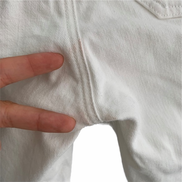 M.i.h. Marty Jeans Cropped Flare in White 27 - Picture 12 of 14